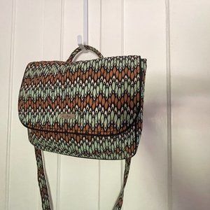 Vera Bradley Sierra Steam Convertible Mailbag Backpack
